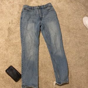 Abercrombie high rise skinny jeans
